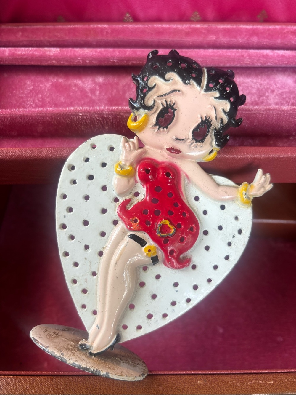 Vintage Betty Boop Earring Holder